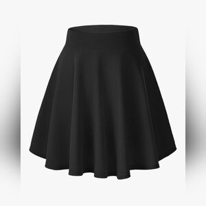 NWT Urban CoCo Women's Black Stretchy Flared Casual Mini Skater Skirt XL